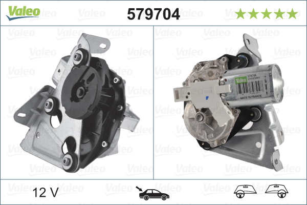 Motor stieračov VALEO